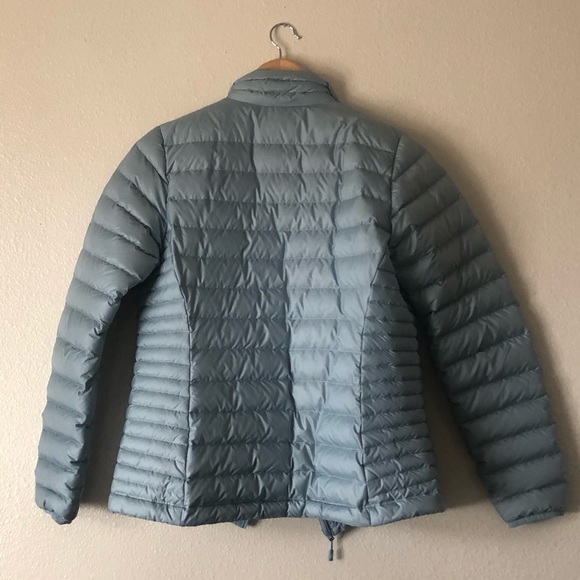 800 fill Down Sweater | Puffy Jacket | Sky Blue - Picture 3 of 5
